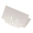 60pcs Lace Wedding Table Name Place Cards Personalised Reception Decoration P8F7