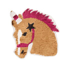 horse   reversible change color sequins sew on patches diy applique cr JR