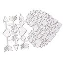 Heart Metal Cutting Dies DIY Scrapbooking Paper Card Embossing Die-Cut Mold