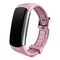 Smart Watch Body Temperature Blood Pressure Heart Rate Monitor Pink