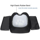 Center Console Armrest Pad Cover with Storage Bag for Jeep Wrangler JK Saha