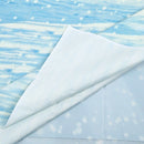 5x7ft Winter Photography Backdrops White Freeze Snow Photo Backdrop for Chi