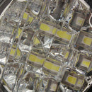 2X 12V 18LED Round Car Fog Lamp Driving DRL Daytime Running Bright White Ligh-BX