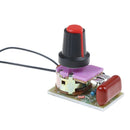 100W dimmer module diy kit with switch potentiometer speed regulation module BX