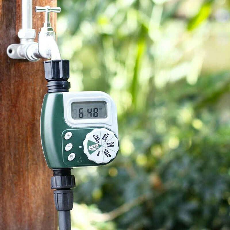 Garden Watering Timer Irrigation Controller Home Hose Faucet Automatic PlayB Hn