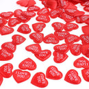100pcs/Set Sponge Love Heart Shaped Confetti Petal Romantic Wedding Decor