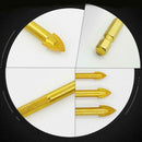 5Pcs Ceramic Tile Glass Drill Bits 1/4" Hex Shank Set for Chucks Bit Holder