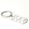 Thank You for Being The Dad You Didn't Have To Be Stainless Letter Key chain  Z