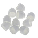 10 Pcs Nut and Bolt Covers M6 10x13mm White Plastic Dome Bolt Nut Hex Hexagon