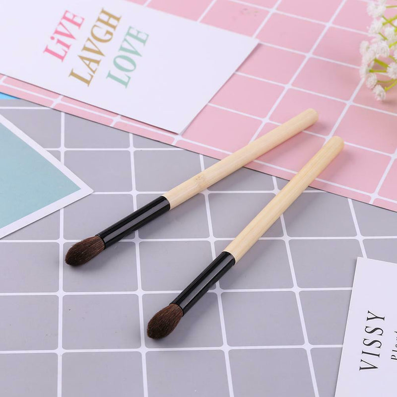 Face Beauty Makeup Brushes Bamboo Handle Eyeshadow Powder Foundation Brush Tool