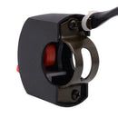7/8" Universal Handlebar Motocycle Accident Hazard Light Switch ON/OFF A
