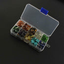 10 Color Natural Gravel Crystal Stone Rock Gem Chips Healing Fish Tank Aq PSK