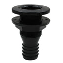 2pcs 1'' Black Plastic Marine Yacht Bilge