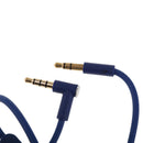 Replacement Audio Cable with Mic for Beats by Dr. Dre Headphone blue