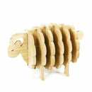 Sheep Shape Non-heat Coasters DIY Placemat Coffee Cup Pad Handmade Wood Ani