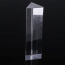 10cm Optical Glass Triple Triangular Prism Refractor Physics Experiment