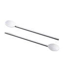 Spoon Straws Stainless Steel by Pack of 4 | Drinking Straws & Stirrers Perf Q8M9