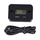 Waterproof Digital LCD Motorcycle ATV Bike Hour Meter Timer Gauge Tool YAME