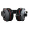 Wired 3.5mm Gaming Headset Headphone Adjustable Headhand Mic Speaker Black+Red