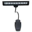 9 LEDs LED Reading Lamp Reading Light Desk Clip Lamp for Piano music score