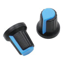 Potentiometer Volume Control Knob Cap with 100 Piece, Knurled Shaft 6 mm Di M5Z7
