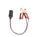 14" Clip-On Car  Lighter Power Socket Adapter W/ Clip Connector 12V