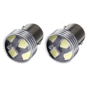 1156/BA15S 2835SMD 6LED 6500K Car Rear Turn Signal Lamps Tail Brake Light Bulbs