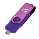 USB Mini Memory Stick 16GB USB 2.0 Memory Flash Drive OTG for Handy PC Purp