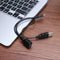 CableDeconn C0204 USB Female to USB+Micro USB Male OTG Y Cable Splitter #gib