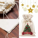 Christmas Gift Bags, Drawstring Organza Gift Packages Santa Sack Wedding Ca