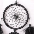 Black Feater Handmade Dream Catcher Car Wall hanging Crafts Gift A
