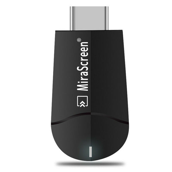 1080P HD HDMI Display Adapter 5G 2.4G Wifi Wireless Mirroring Receiver Black