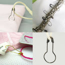 New 100Pcs Needle Clip Knitting Craft Stitch Crochet Tool Copper Markers Locking