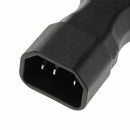 IEC320-C13 Male to C14 Female PDU UPS Power Adapter Travel Converter 110-25 D4H7