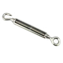 Turnbuckle Wire Tensioner 316 Stainless Steel Hook Eye Cable Tension, 12mm