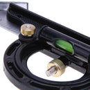 3pcs Ruler Multi Combination Square Angle Finder Protractor Spirit Level A