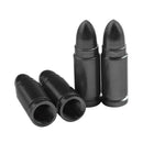 4 Pack Tire Valve Caps  Premium Metal Tire Valve Stem Caps Dust Proof Covers
