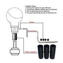 Auto Shift Knob Manual Automatic Interior Gear Shifter Non-Slip Car Modification