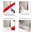 Door Draft Stopper, Under Door Draft Blocker Insulated Door Sweep Weather S E6G6