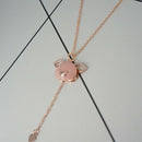 Stretchable Small Flying Pig Necklace Female Cute Moving Zodiac Pig Ear Boo R1A2