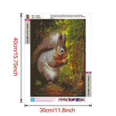 5D DIY Full Drill Diamond Painting Squirrel Cross Stitch Mosaic Kit (W1444)