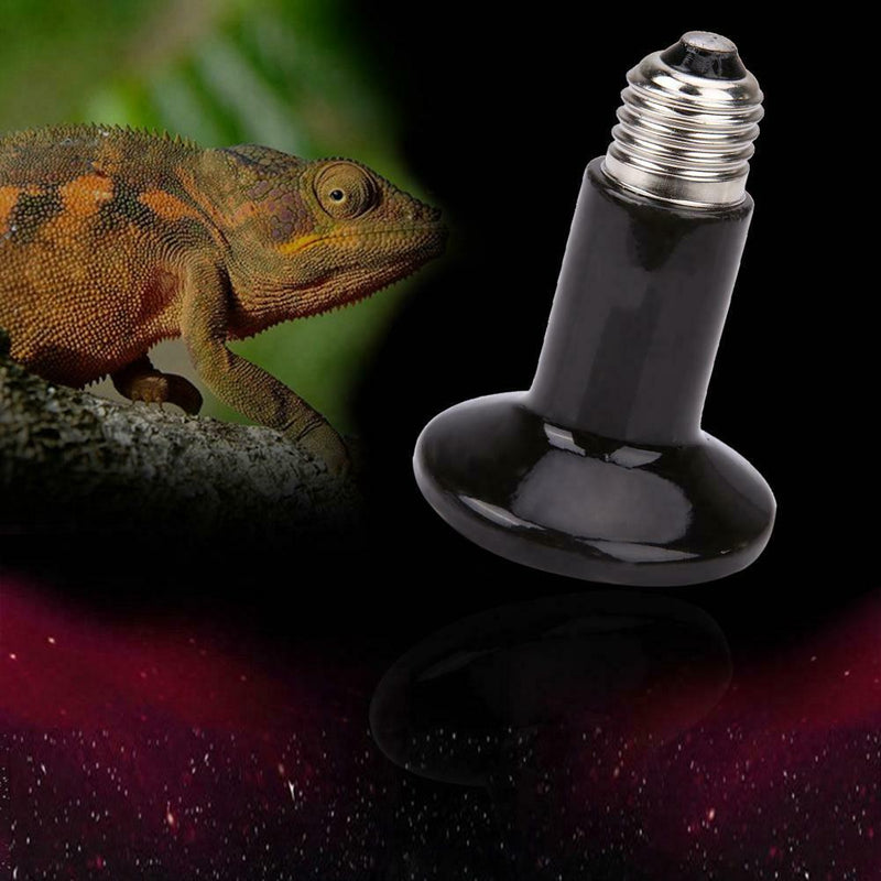 Pet Heating Bulb 220V Infrared Ceramic Heat Emitter Bulb for Reptile(200W) A