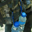 Water Bottle Holder Hook Belt Clip Carabiner Hiking Key Chain Hook Camping New