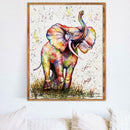 5D DIY Full Drill Diamond Painting Cross Stitch Embroidery Kit (Elephant05)