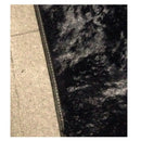 Home Rugs Living Bedroom Plush Rugs Black 50*80cm