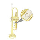 1pc Nickel Plated Metal Trumpet Valve Slide Finger Pull Ring For Trumpet CorneOZ