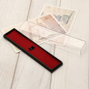 Rectangular Acrylic Transparent Plastic Pen Boxes Stationery Pencil Case-Box