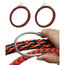 2 Pieces Electrical Wire Threader Cable Running Rods Fish Tape Pulling Kits