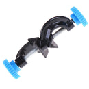 Lab Stands Double Top Wire Clamps Holder Metal Grip Supports Right Angle Clip OZ