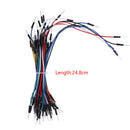 65x male to male solderless flexible breadboard jumper cable wires for arduino !